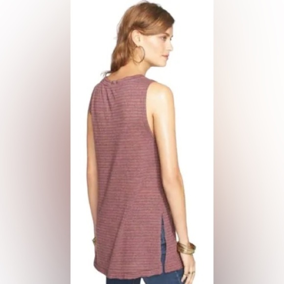 | free people | We the Free Weekend Warrior Striped Tank XS oversized - Picture 4 of 4